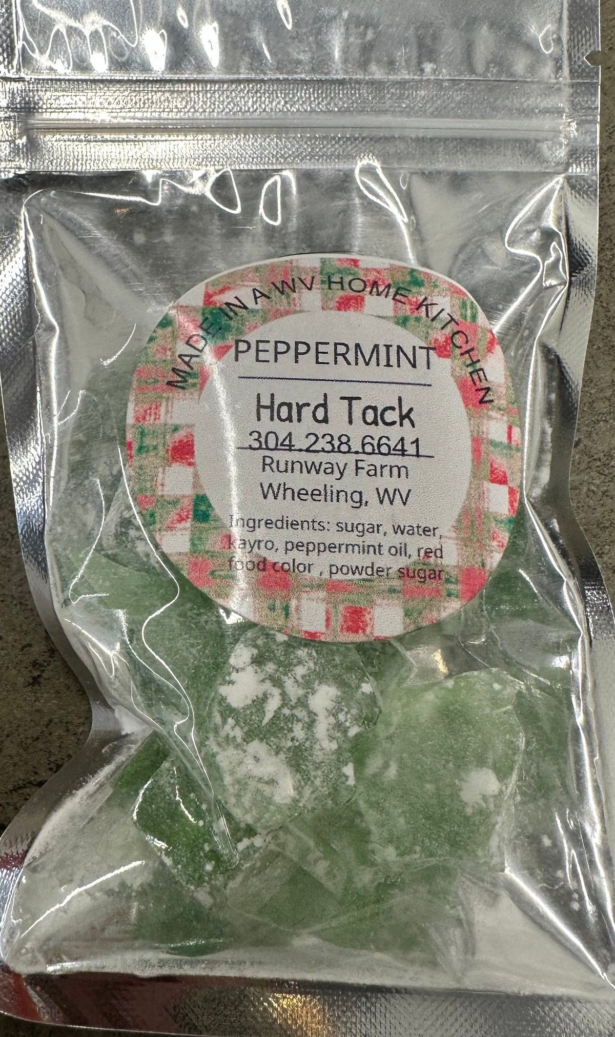Tack Snack Hard Tack Candy - Snack Bag from Runway Farm – The Wheeling Artisan ...