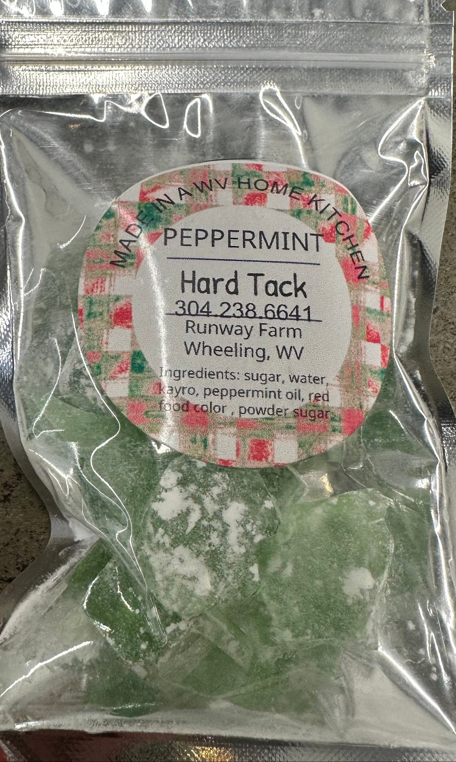 Hard Tack Candy Half-Pint Bag