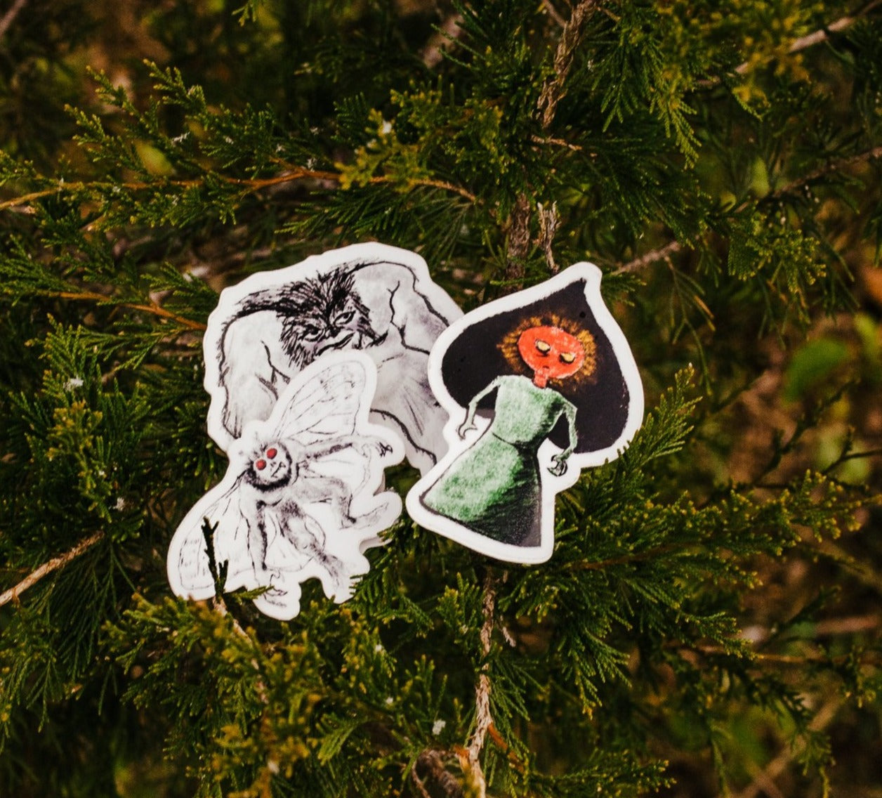 WV Monster Stickers - Pack of 4