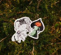 WV Monster Stickers - Pack of 4