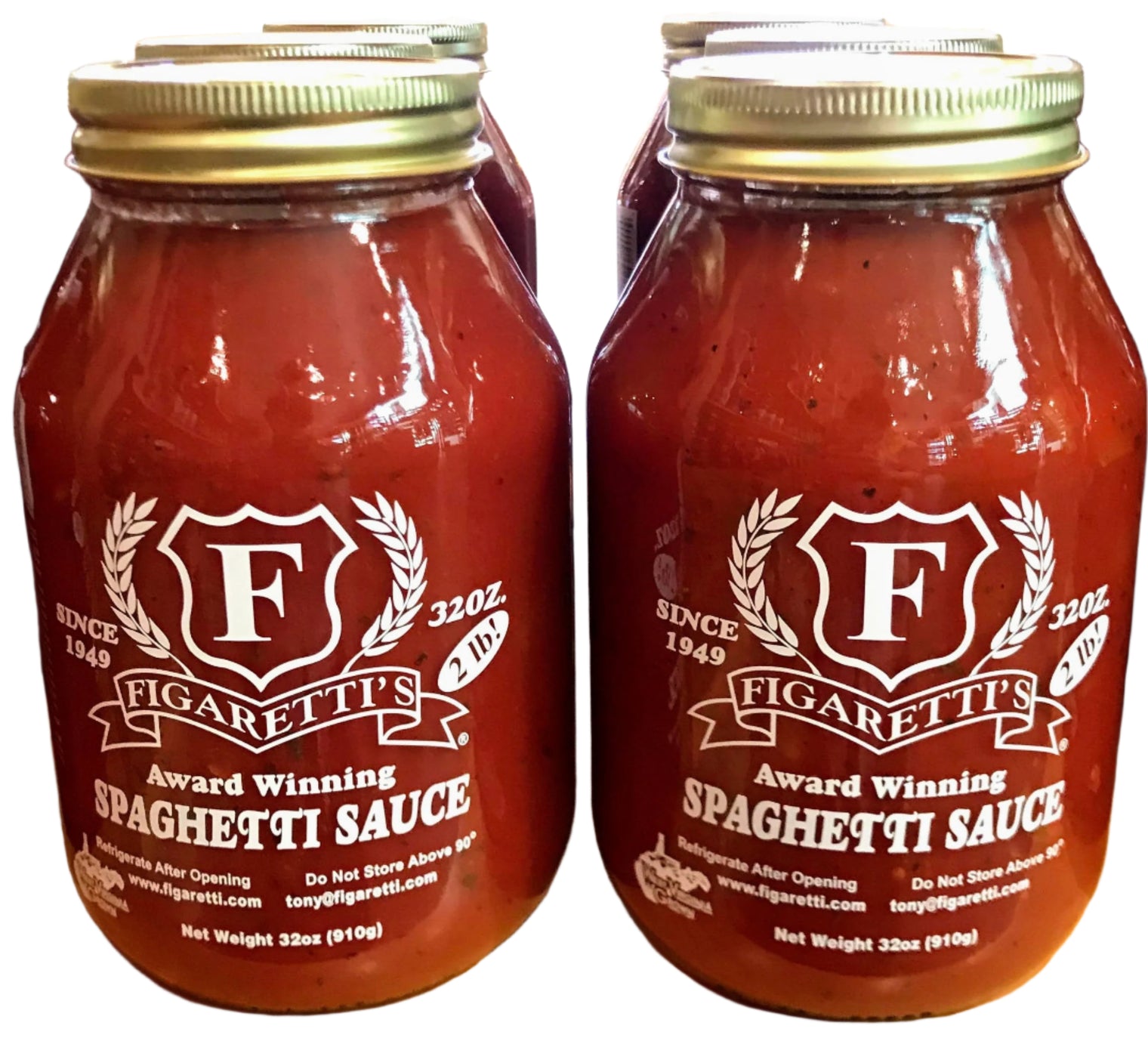 Figaretti's Spaghetti Sauce - 32 oz Jar