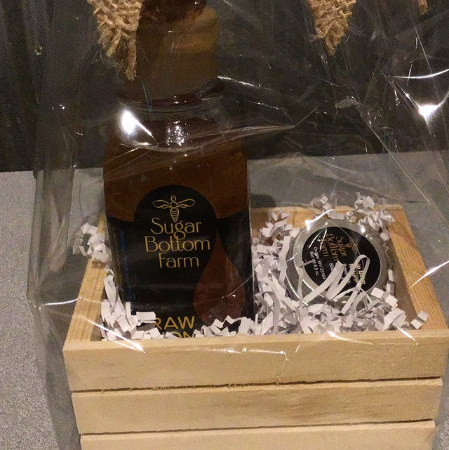 Honey & Lip Balm & Crate