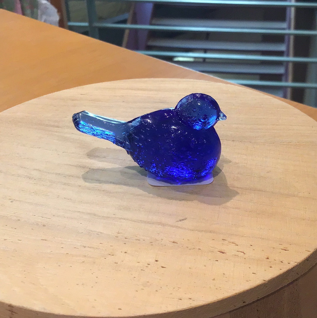 Glass Bluebird - tiny