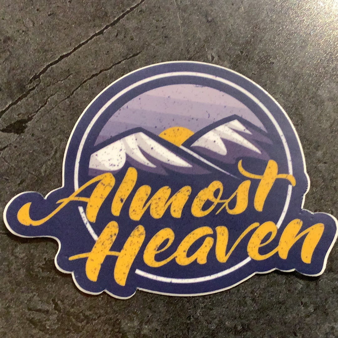 Almost Heaven Sticker
