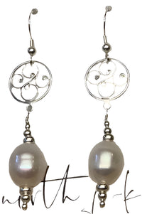 Teardrop Pearl-Sterling