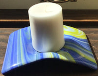 Glass Candle Holder