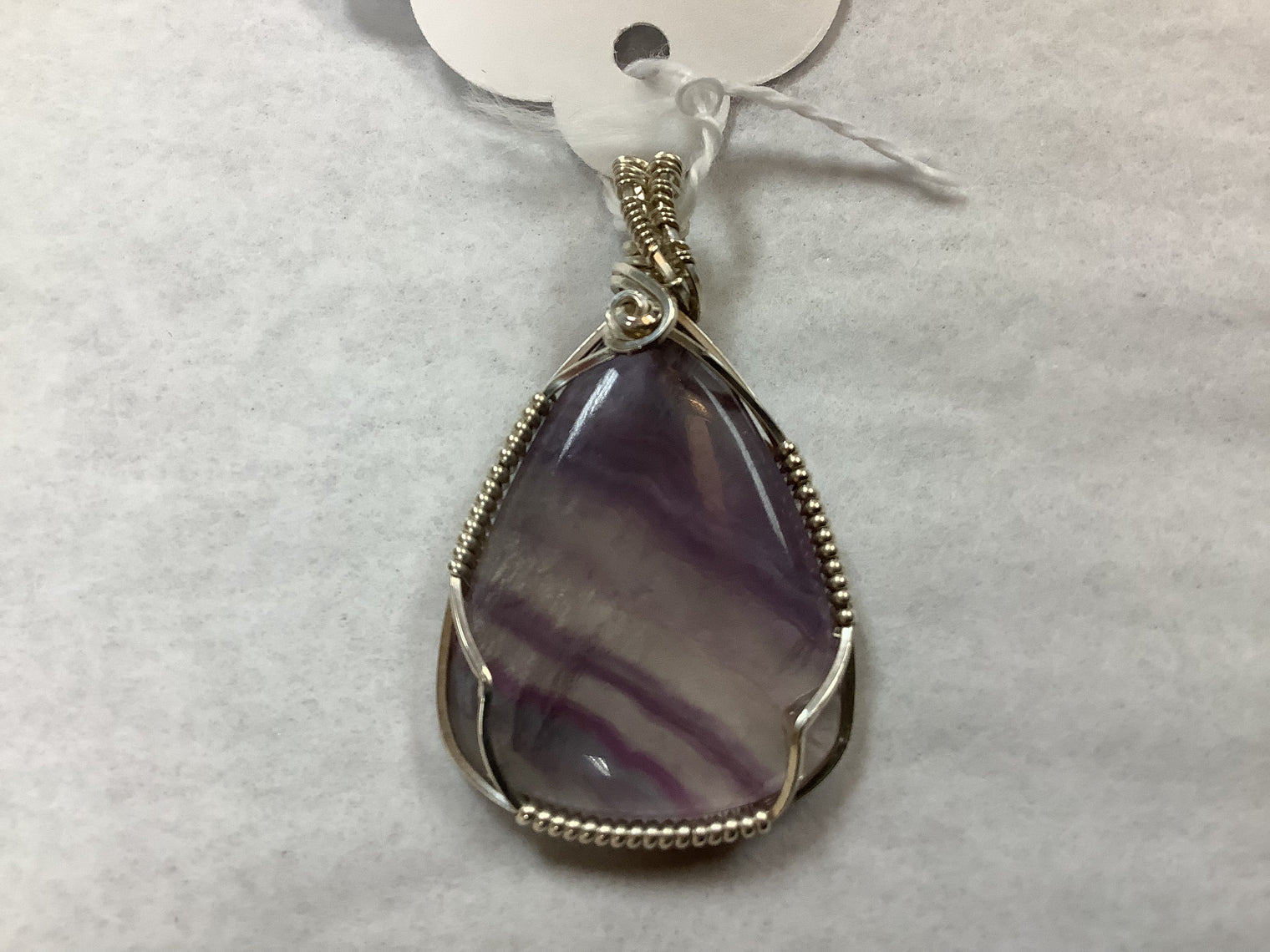 Fluorite Triangle Gemstone