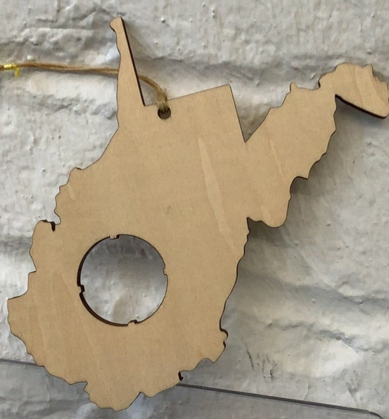WV Beer Cap Ornament