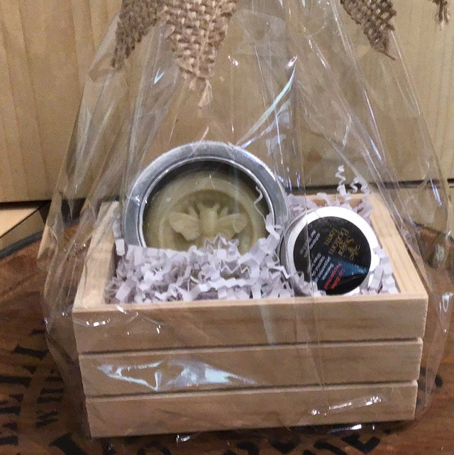 Wood Butter & Lotion Crate
