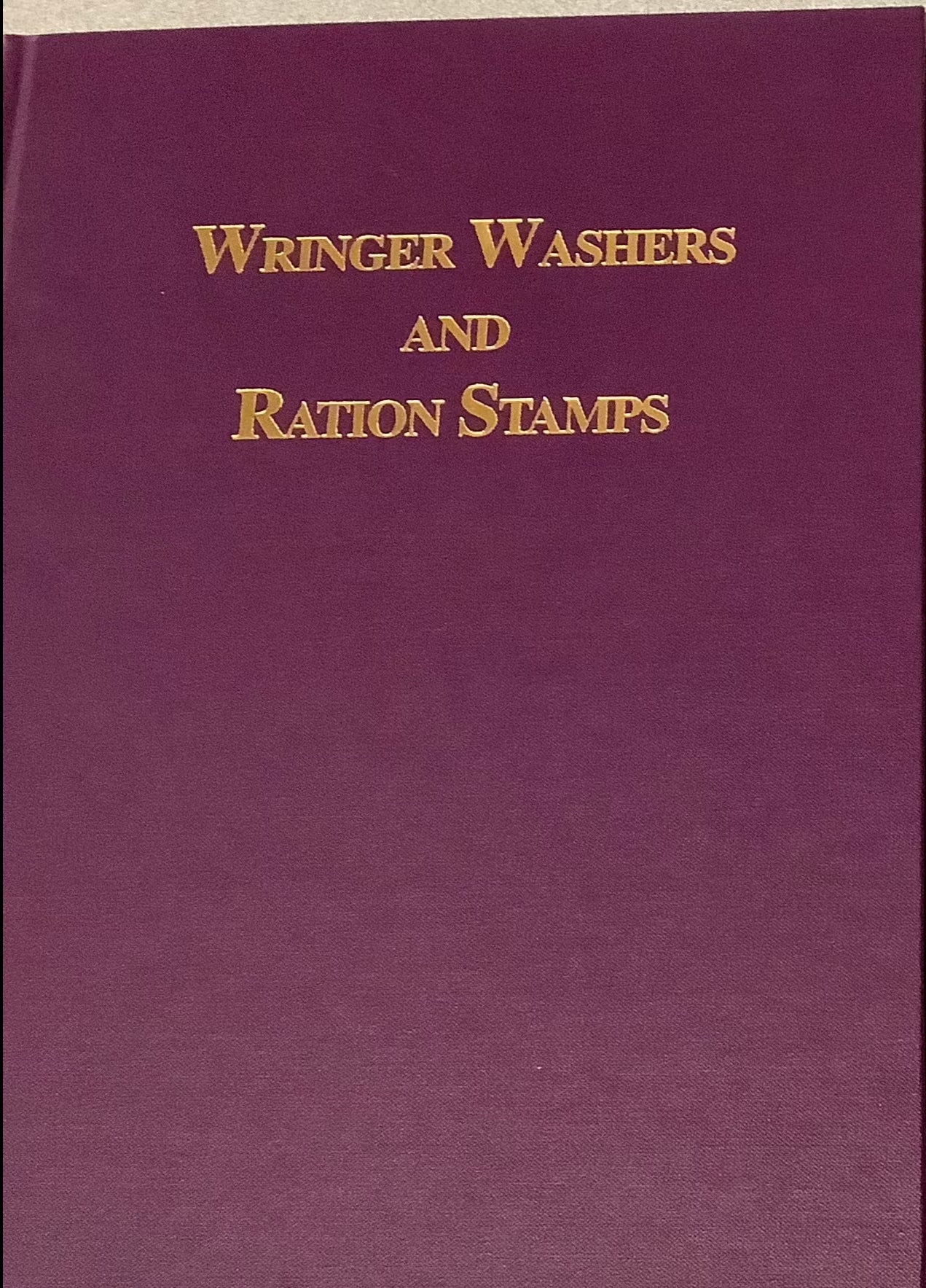 Wringer Washers and Ration Stamps