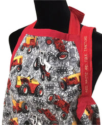 Red, White and True Tractors