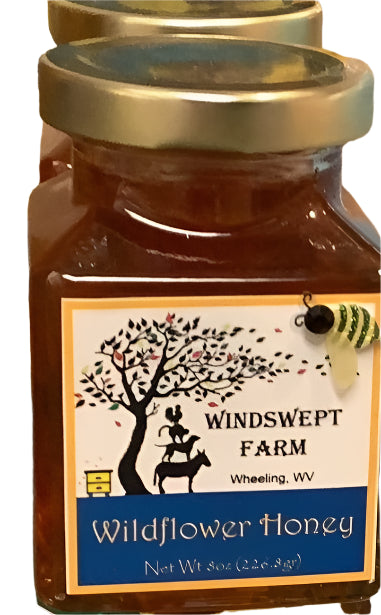 Square Jar Honey